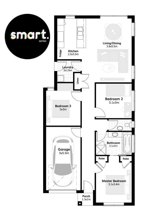 York 13 – Smart Series Floorplans