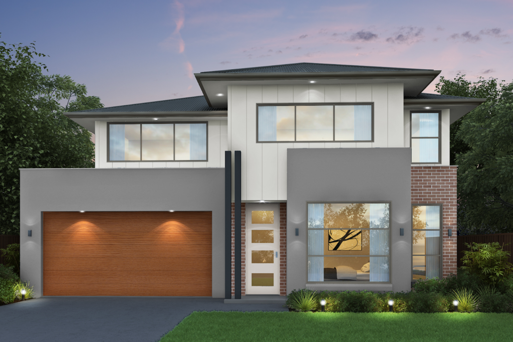 Single Storey Vs Double Storey Front Facing Double Storey House